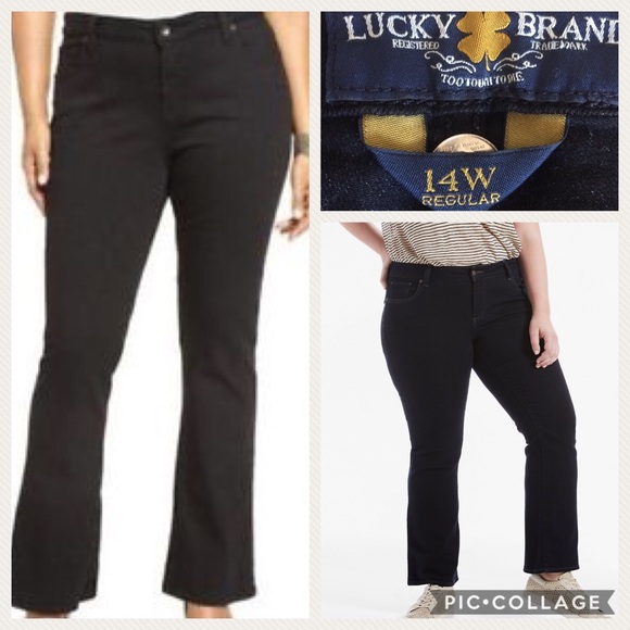 lucky brand ginger bootcut jeans